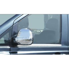 S-dizayn TRIM ΠΑΡΑΘΥΡΩΝ ΑΥΤΟΚΟΛΛΗΤΑ ΧΡΩΜΙΟΥ 2ΤΕΜ. ΓΙΑ MERCEDES VITO FACELIFT W639 10-14