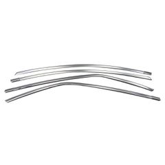 S-dizayn ΔΙΑΚΟΣΜΗΤΙΚΟ TRIM ΠΑΡΑΘΥΡΩΝ ΧΡΩΜΙΟ 4 ΤΕΜ. ΓΙΑ TOYOTA COROLLA 4D 2014+