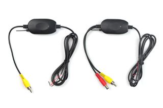 Amio Amio - ΚΑΛΩΔΙΟ ΣΥΝΔΕΣΗΣ RCA ΜΕ ΠΟΜΠΟ & ΔΕΚΤΗ 12V 2.4Ghz (ΓΙΑ ΑΣΥΡΜΑΤΗ ΣΥΝΔΕΣΗ ΚΑΜΕΡΑΣ & ΟΘΟΝΗΣ) - 1 τεμ. (02486/AM)
