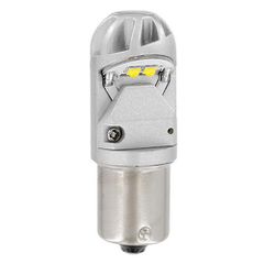 Lampa P21/5W 10-28V BAY15d CREE MEGA-LED 150LM ΔΙΑΘΛΑΣΗΣ ΠΟΡΤΟΚΑΛΙ (ΜΟΝΟΠΟΛΙΚΟ-ΠΑΡΑΚΕΝΤΡΟ) BLISTER 1ΤΕΜ.