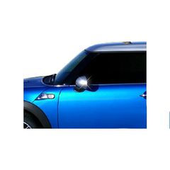 Omtec ΚΑΠΑΚΙΑ ΚΑΘΡΕΠΤΩΝ ΓΙΑ MINI CLUBMAN HB 3D R55 2007-2014 / COOPER R56 / R57 / R58 / R59 / COUNTRYMAN ΧΡΩΜΙΟ 2ΤΕΜ ΜΕΤΑΛΛΙΚΑ