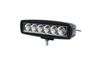 M-Tech ΠΡΟΒΟΛΕΑΣ ΕΡΓΑΣΙΑΣ WORKING LAMPS FLOOD BEAM OSRAM LED 10-32V 18W SLIM ΟΒΑΛ ΠΛΑΚΕ 1000lm (155 x 45 x 54,1 mm) M-TECH -1 TEM.