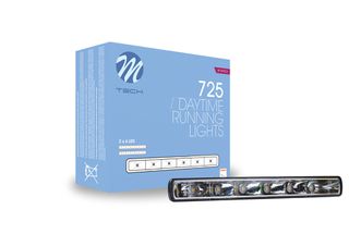 M-Tech ΠΡΟΣΘΕΤΟ DAYTIME DRL LD725SE 12V - OSRAM - ΔΙΕΘΝΕΣ ΜΕ 6HP LED - 180 Χ 36 Χ 21mm - 2 ΤΕΜ. M-TECH