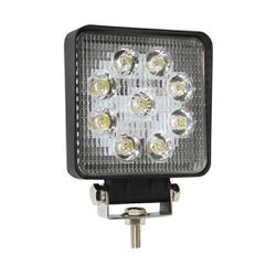 Amio Amio – Προβολέας Εργασίας LED AWL03 9-60V 27W 6000K 2200lm 9 LED Spot για Ισχυρό Φωτισμό σε Καθημερινή Χρήση – 1 Τεμ. (01614/AM)