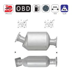 Americat ΦΙΛΤΡΟ DPF ΣΙΛΙΚΟΝΟΥΧΟ ΚΑΡΒΙΔΙΟ SIC BMW 525TD/530D/730D/X5 2.5-3.0TD 24V M57N 2003-2008