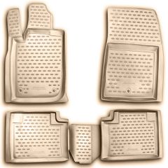 Novline ΠΑΤΑΚΙΑ ΣΕ ΣΚΑΦΗ TPE ΛΑΣΤΙΧΟ ΓΙΑ JEEP GRAND CHEROKEE 2011-2013 ΣΕ ΜΠΕΖ ΧΡΩΜΑ NOVLINE - 4 ΤΕΜ.