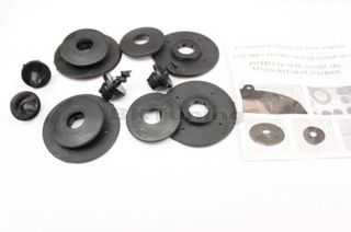 Λαστιχένια πατάκια Toyota Aygo / Citroen C1 (2014-2021) - τύπου σκαφάκι - 4τμχ., Rezaw Plast-thumb-2