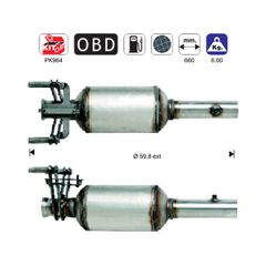 Americat ΦΙΛΤΡΟ DPF ΣΙΛΙΚΟΝΟΥΧΟ ΚΑΡΒΙΔΙΟ SIC MERCEDES SPRINTER 88CV/109CV/129CV/150CV 2.1TD CDI 2148cc 2006-2010