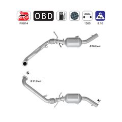 Americat ΦΙΛΤΡΟ DPF ΣΙΛΙΚΟΝΟΥΧΟ ΚΑΡΒΙΔΙΟ SIC MERCEDES A160/A180/A200 W169/W245 2.0TD 1991cc 2004-2012