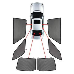 CarShades CarShades - ΚΟΥΡΤΙΝΑΚΙΑ CAR SHADES ΓΙΑ MINI COOPER HATCH 5D 2015+ - 6 ΤΕΜ. (PVC.MIN-HATC-5-C)