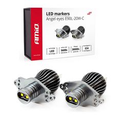 Λάμπες Led Για Angel Eyes Bmw 3 E90/91 08-11 LCI (Φανάρια Αλογόνου) 20watt Canbus Λευκές 2 Τεμάχια