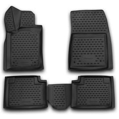 Novline ΠΑΤΑΚΙΑ ΣΕ ΣΚΑΦΗ TPE ΛΑΣΤΙΧΟ ΓΙΑ JEEP GRAND CHEROKEE 5D 2014-2021 ΣΕ ΜΑΥΡΟ ΧΡΩΜΑ NOVLINE - 4 ΤΕΜ.