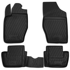 Novline ΠΑΤΑΚΙΑ ΣΕ ΣΚΑΦΗ TPE ΛΑΣΤΙΧΟ ΓΙΑ CITROEN C4 5D 2001-2011 ΣΕ ΜΑΥΡΟ ΧΡΩΜΑ NOVLINE - 4 ΤΕΜ.