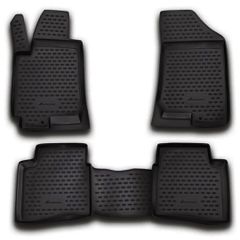Novline ΠΑΤΑΚΙΑ ΣΕ ΣΚΑΦΗ TPE ΛΑΣΤΙΧΟ ΓΙΑ KIA PRO CEED 3D 2008-2012 ΣΕ ΜΑΥΡΟ ΧΡΩΜΑ NOVLINE - 4 ΤΕΜ.
