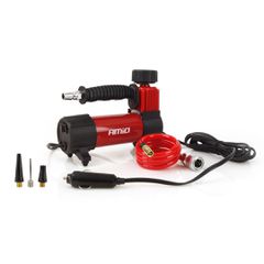 Amio Amio - ΚΟΜΠΡΕΣΕΡ ΑΕΡΑ ΕΛΑΣΤΙΚΩΝ ΜΕΤΑΛΛΙΚΟ ACOMP-05 12V 100psi 7bar 28l/min ΜΕ ΦΙΣ ΑΝΑΠΤΗΡΑ ΚΑΙΚΑΛΩΔΙΟ 300cm - 1 ΤΕΜ. (02179/AM)