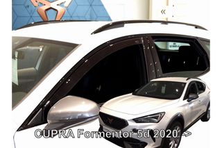 Heko ΑΝΕΜΟΘΡΑΥΣΤΕΣ ΓΙΑ MERCEDES EQC N293 5D 2019+ / CUPRA FORMENTOR 5D 2020+ ΑΥΤΟΚΙΝΗΤΟΥ ΑΠΟ ΕΥΚΑΜΠΤΟ ΦΙΜΕ ΠΛΑΣΤΙΚΟ HEKO - 2 ΤΕΜ.