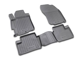 Novline ΠΑΤΑΚΙΑ ΣΕ ΣΚΑΦΗ TPE ΛΑΣΤΙΧΟ ΓΙΑ MITSUBISHI LANCER 4D 07/2008-2017 ΣΕ ΜΑΥΡΟ ΧΡΩΜΑ NOVLINE - 4 ΤΕΜ.