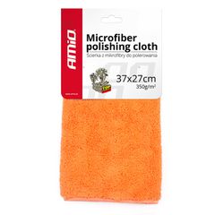 Amio Amio - Πανάκι Γυαλίσματος Μικροΐνες (Microfiber) διάσταση 37x27cm για Επιβατικά Αυτοκίνητα - 1 τεμ. (01047/AM)