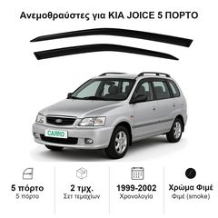 Ανεμοθραύστες Kia Joice (1999-2002) 5 πορτο - 2 τμχ. εμπρός, Heko