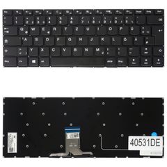 Deutsche Tastatur für Laptop - German Laptop Keyboard για Lenovo Ideapad 510S-14IKB 80UV 510S-14ISK 80TK 310S-14IKB 80UY 310S-14ISK 80UA 310S-14AST 80UL 5CB0L45195 5CB0L45321 SN20K82141 DE No Frame Bl