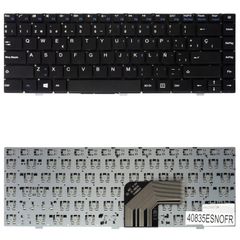 Teclado Español para Portátil - Spanish Laptop Keyboard για Prestigio Smartbook 133S MB2904005 YXT-NB93-54 YXT-NB93-52 HG290-1-US 342900010 DK290C NB2904005 GL-NB871 ES Nο Frame Black ( Κωδ.40835ESNOF