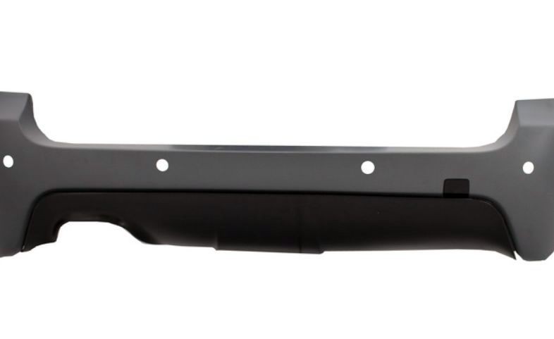 Diffuser προφυλακτήρα M pack BMW E60 sedan / combi (2003-2010) - μονό