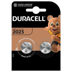 DURACELL CR2025 3V LITHIUM 1-Pack 2PCS BLISTER