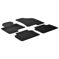 Lampa LAMPA - ΠΑΤΑΚΙΑ ΑΥΤΟΚΙΝΗΤΟΥ ΑΠΟ ΛΑΣΤΙΧΟ ΓΙΑ KIA SPORTAGE 09/2010-2016 ΣΕ ΜΑΥΡΟ ΧΡΩΜΑ ME ΚΟΥΜΠΩΜΑΤΑ - 4 ΤΕΜ.