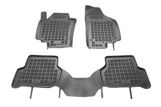 Λαστιχένια πατάκια SEAT Altea XL (2006-2015) - without versions with bluetooth module under the drivers seat - τύπου σκαφάκι - 3τμχ., Rezaw Plast