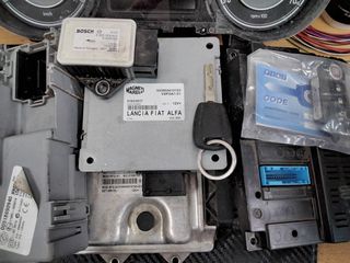 FIAT G.PUNTO EVO SET IMMO MARELLI MJD 8F2.G1,51892322,BSI 00518690940,BLUE&ME 51901253