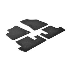 Lampa ΠΑΤΑΚΙΑ EXECUTIVE ΜΟΚΕΤΑ ΓΙΑ PEUGEOT 5008 11/2009-12/2016 ΣΕ ΜΑΥΡΟ ΧΡΩΜΑ ME ΚΟΥΜΠΩΜΑΤΑ LAMPA - 5 ΤΕΜ.