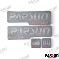 60 H.P. STICKER PAF60-08000003