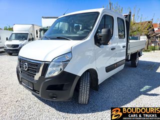 Nissan NV 400 2022 Euro 6• 7-θέσιο • Καρότσα 3.20m •  AC • Διπλοκάμπινο • Άψογο-thumb-2