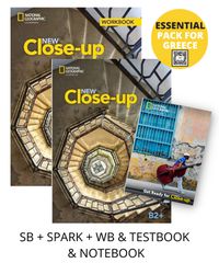 NEW CLOSE-UP B2+ ESSENTIAL PACK FOR GREECE (SB + SPARK + WB TESTBOOK NOTEBOOK)