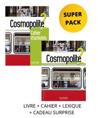COSMOPOLITE 2 SUPER PACK (LIVRE + CAHIER + LEXIQUE + CADEAU SURPRISE)