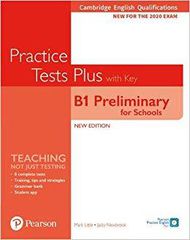 PET FOR SCHOOLS PRACTICE TESTS PLUS FOR 2020 EXAMS SB WITH KEY