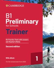 CAMBRIDGE PRELIMINARY FOR SCHOOLS 1 TRAINER (+ E-BOOK) W/A