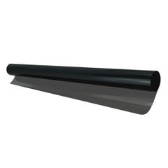 Amio Amio - Αντιηλιακή Μεμβράνη Φιμέ Dark Black 15% 75x300cm Για Μείωση Θερμότητας Και Προστασία Από UV Για Τζάμια Αυτοκινήτου – 1 Τεμ. (01656/AM)