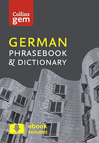 COLLINS GEM PHRASEBOOK DICTIONARY - GERMAN (4TH EDITION)