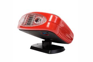 Amio Amio - Αερόθερμο Αυτοκινήτου Tornado 3 σε 1 12V 150W με Φωτισμό LED για Θέρμανση Ξεπάγωμα Παρμπρίζ και Ανεμιστήρα - 1 τεμ. (01326/AM)