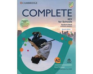 COMPLETE KEY FOR SCHOOLS SB PACK (+ ONLINE PRACTICE WB WITH DOWNLOADABLE AUDIO) (FOR THE REVISED EXAM FROM 2020) 2ND E