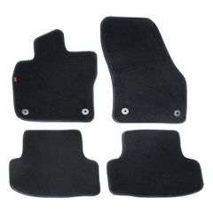 Lampa ΠΑΤΑΚΙΑ EXECUTIVE ΜΟΚΕΤΑ ΓΙΑ SKODA KAROQ 12/2017+ ΣΕ ΜΑΥΡΟ ΧΡΩΜΑ ΜΕ ΚΟΥΜΠΩΜΑΤΑ LAMPA - 4 ΤΕΜ.