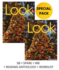 LOOK 1 SPECIAL PACK FOR GREECE (SB + SPARK + WB + READING ANTHOLOGY WORDLIST) BRIT. ED