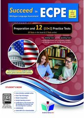 SUCCEED IN MICHIGAN ECPE 12 PRACTICE TESTS 2021 FORMAT SB
