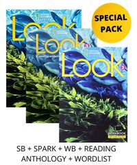 LOOK 3 SPECIAL PACK FOR GREECE (SB + SPARK + WB + READING ANTHOLOGY WORDLIST) BRIT. ED