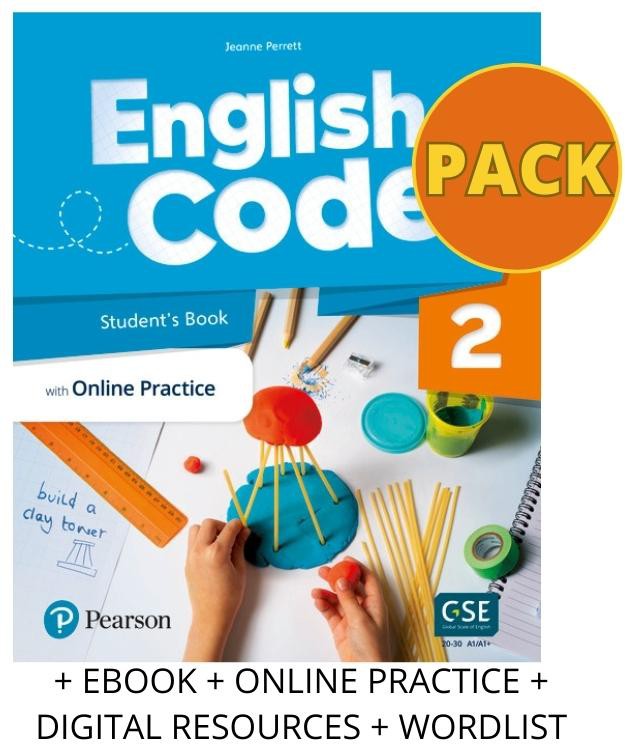ENGLISH CODE 1 SB PACK (+ EBOOK + ONLINE PRACTICE + DIGITAL RESOURCES + WORDLIST)