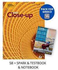 NEW CLOSE-UP B1 PACK FOR GREECE (SB + SPARK TESTBOOK NOTEBOOK)