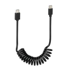 Lampa ΚΑΛΩΔΙΟ ΦΟΡΤΙΣΗΣ E-BIKE SPRING MICRO USB-TYPE-C ΣΠΙΡΑΛ 25-100cm