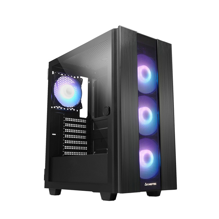 Chieftec HUNTER 2 Midi Tower Μαύρος (Μαύρο)