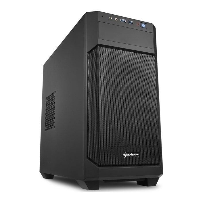 Sharkoon V1000 Mini Tower Μαύρος (Μαύρο)